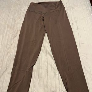 Aerie Offline leggings. Size large. Brown.